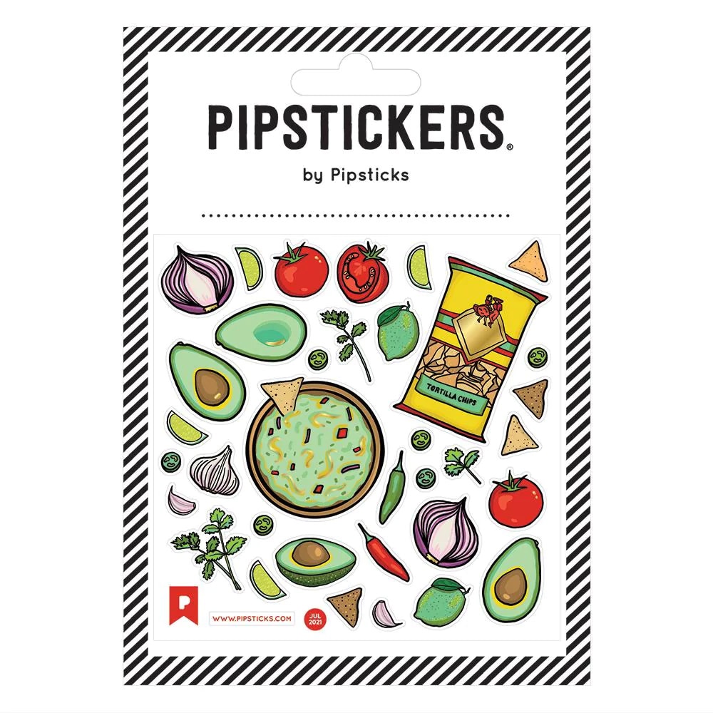 Pipsticks, Stickers, Art & School, Approximately 4"x4", Chip Chip Hooray, 620120